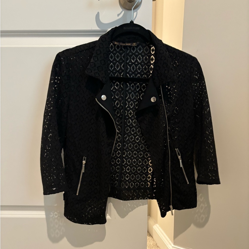 Zara Floral Lace Jacket